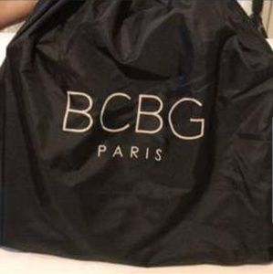 BCBG Black Leather Purse